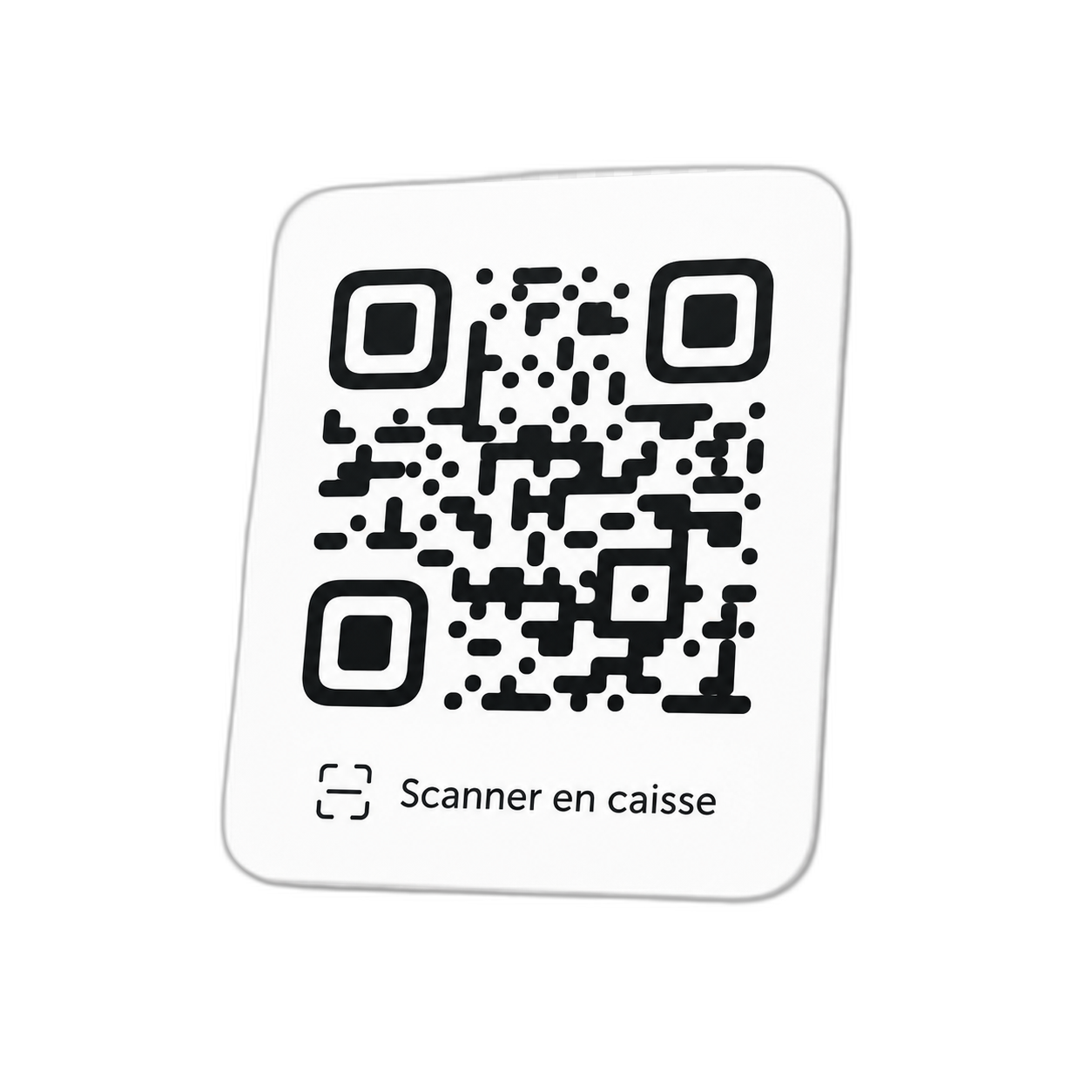 Scanner en caisse